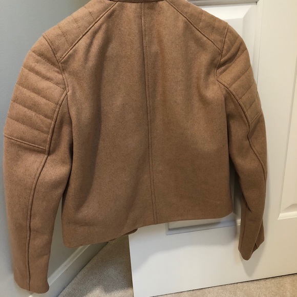 GAP Woolblend Biker Coat - Picture 4 of 6